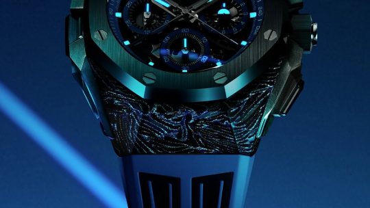 Nuovo Blu Audemars Piguet Royal Oak Concept Split-Seconds Chronograph GMT Large Date Replica Orologio Di Lusso Svizzero